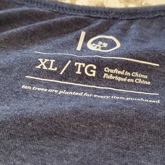 10 Tree recycled poly and organic cotton tee - Picture 4 of 5